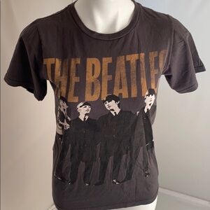 The Beatles gray short sleeve crew neck t-shirt S